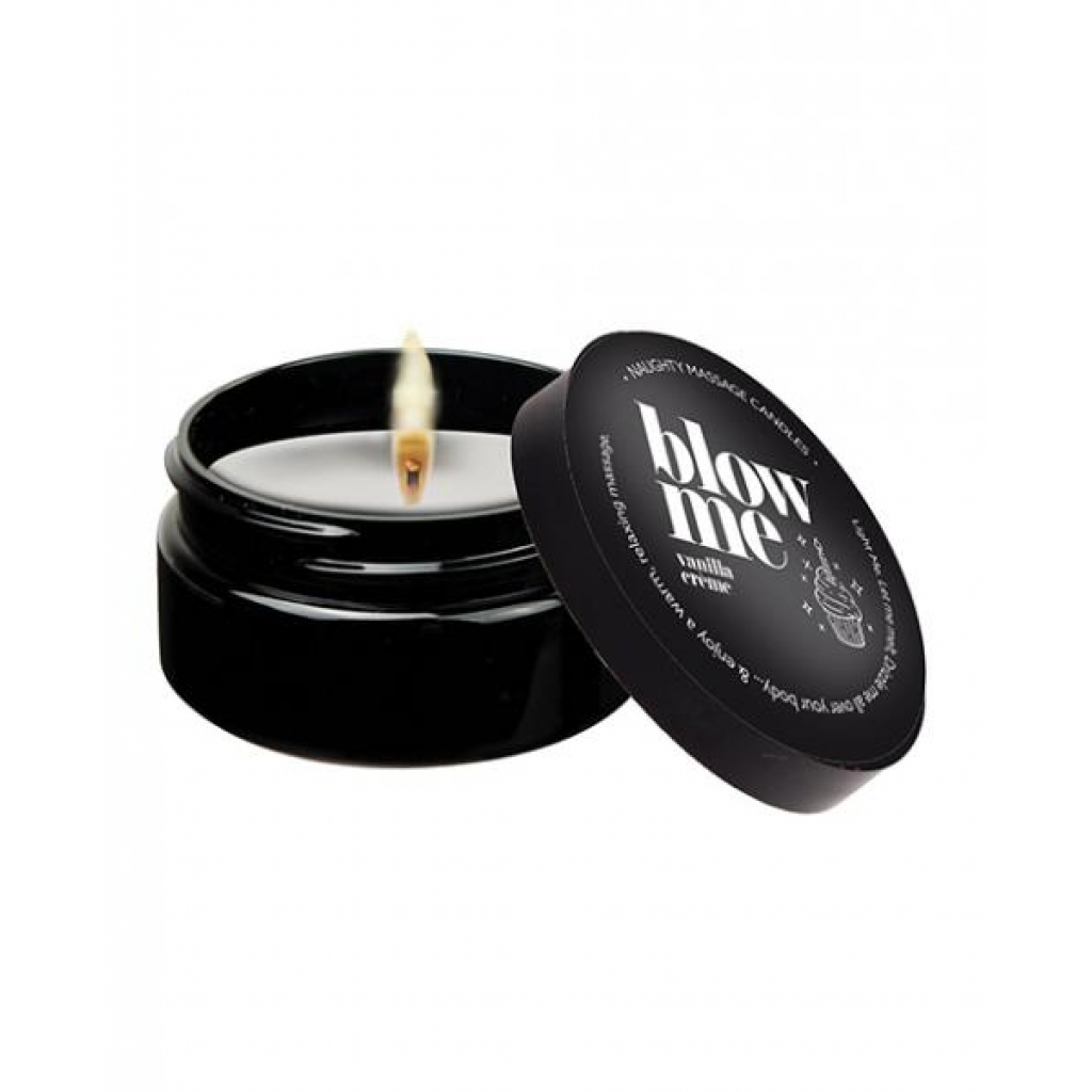 Kama Sutra: Blow Me 2oz Massage Candle - Vanilla Crème