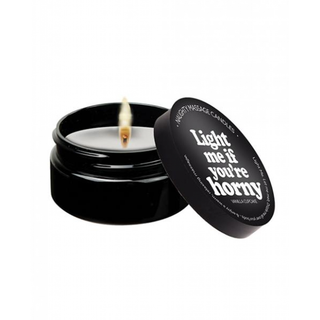 Light Me If You're Horny - 2oz Massage Candle