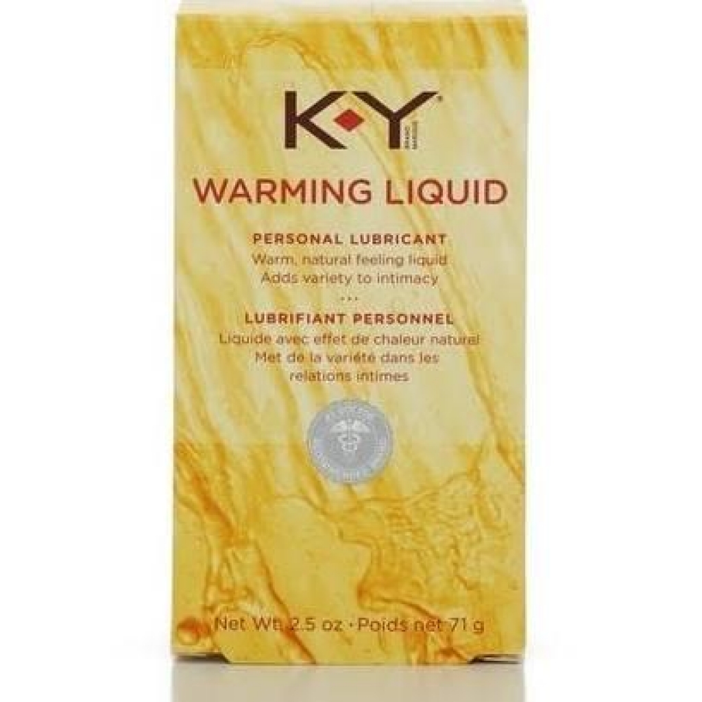 K-Y Warming Liquid Lubricant - 2.5oz Clear