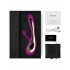 Soraya Wave Vibrator: Deep Rose with Luxury