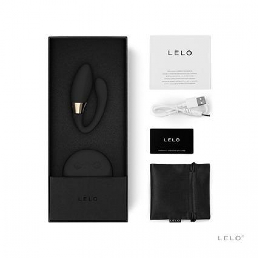 Lelo Tiani Duo Black Vibrator - Enhanced Pleasure with Elegance