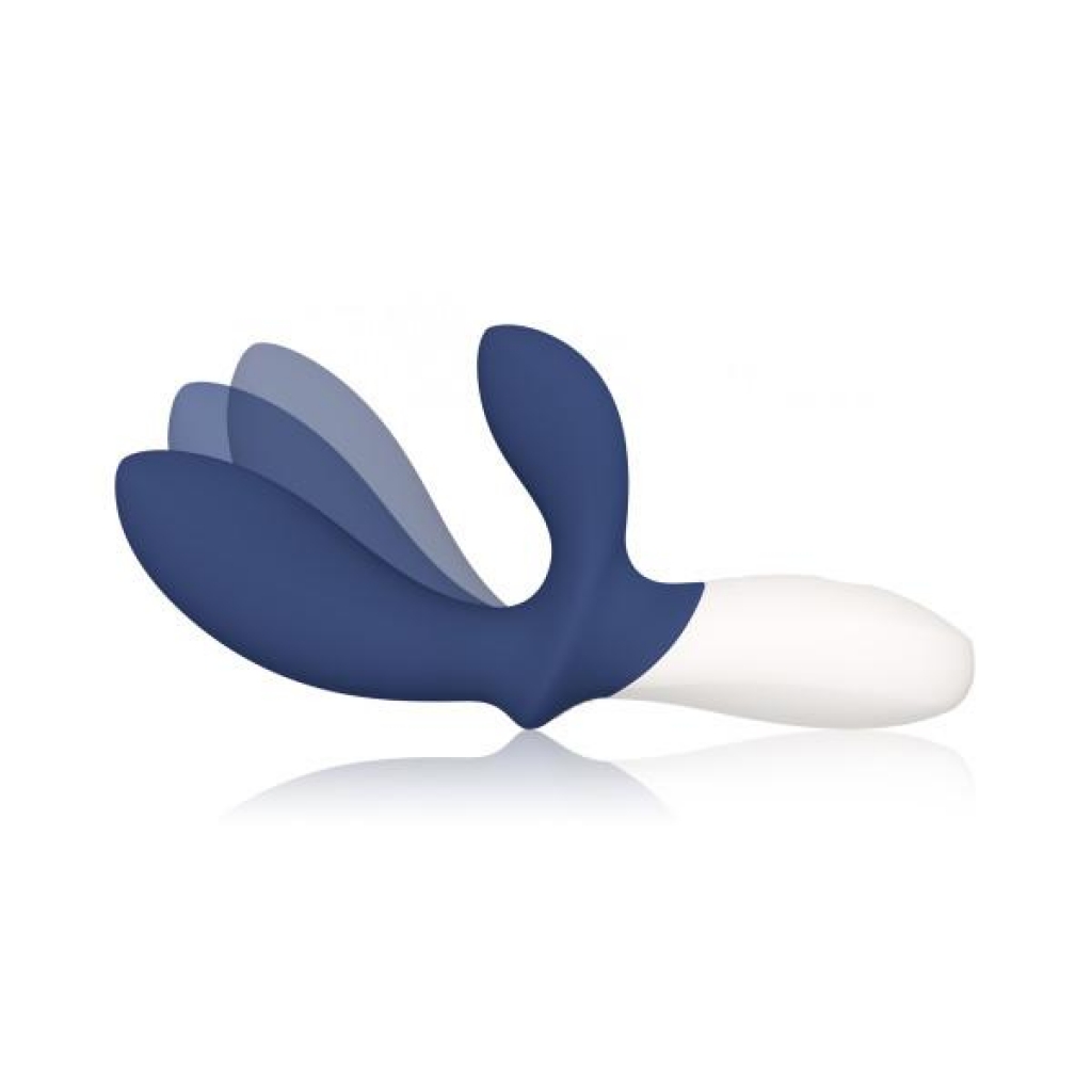 Lelo Loki Wave 2 Vibrator - Base Blue White