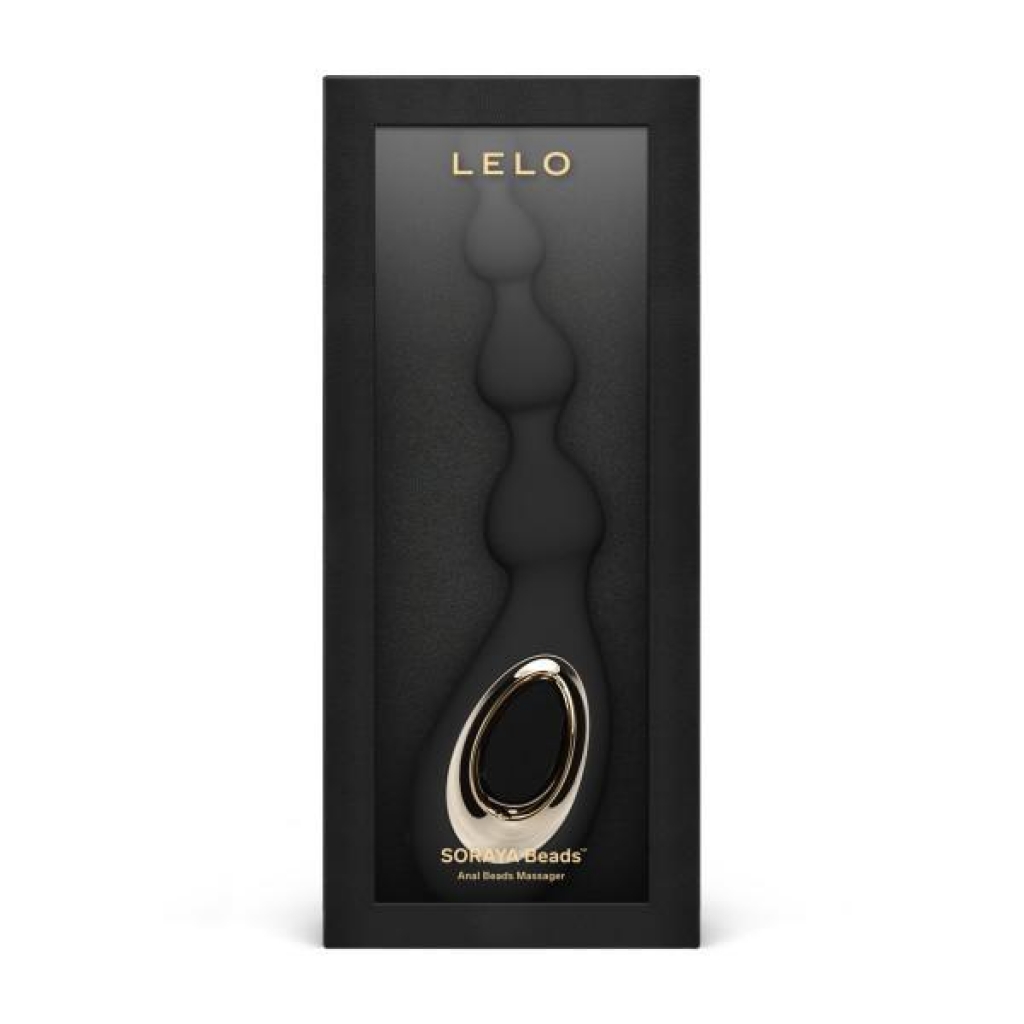 Lelo Soraya Beads Black: The Ultimate Anal Experience