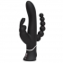 Happy Rabbit Triple Curve Vibrator – Black