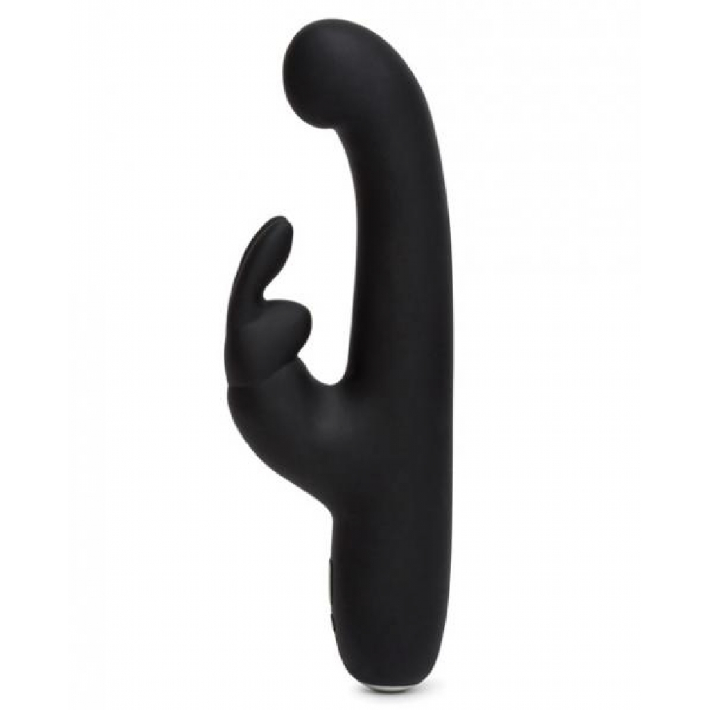 Happy Rabbit Slimline G-Spot Rechargeable Vibrator - Ultimate Pleasure in Black