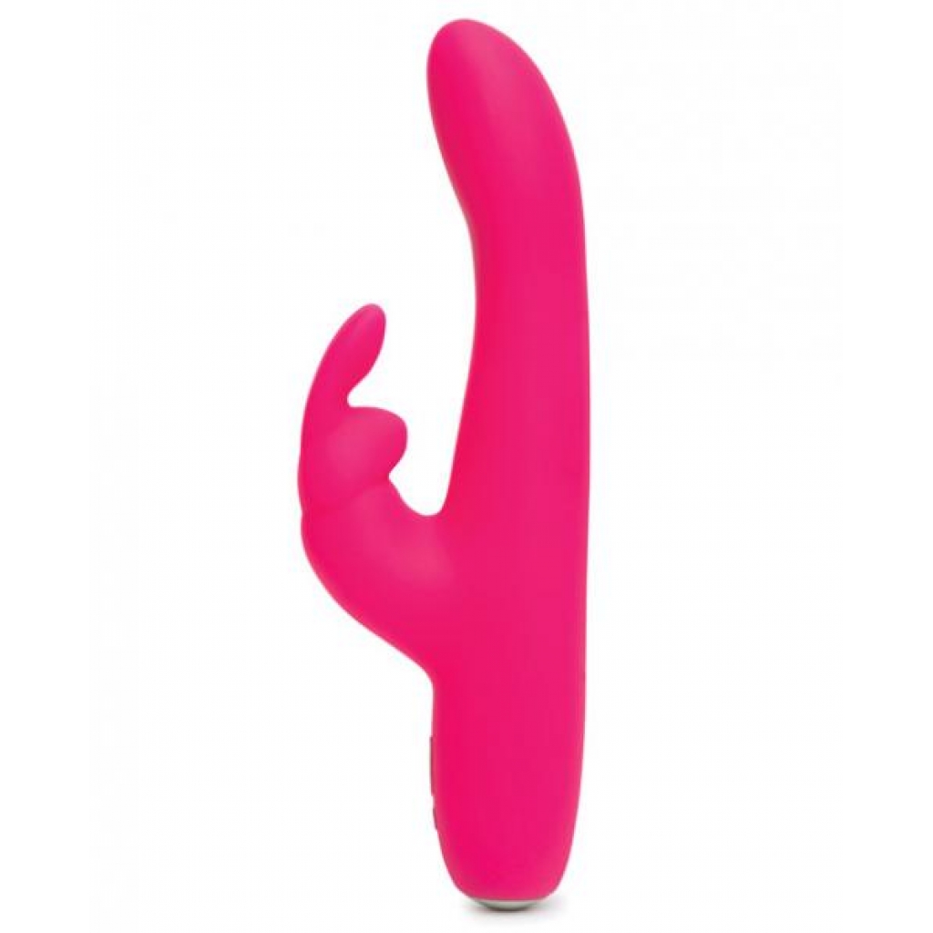 Happy Rabbit Slimline Curve Rechargeable Vibrator - Pink