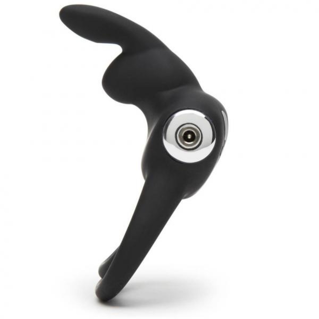 Happy Rabbit Rechargeable Cock Ring - Black