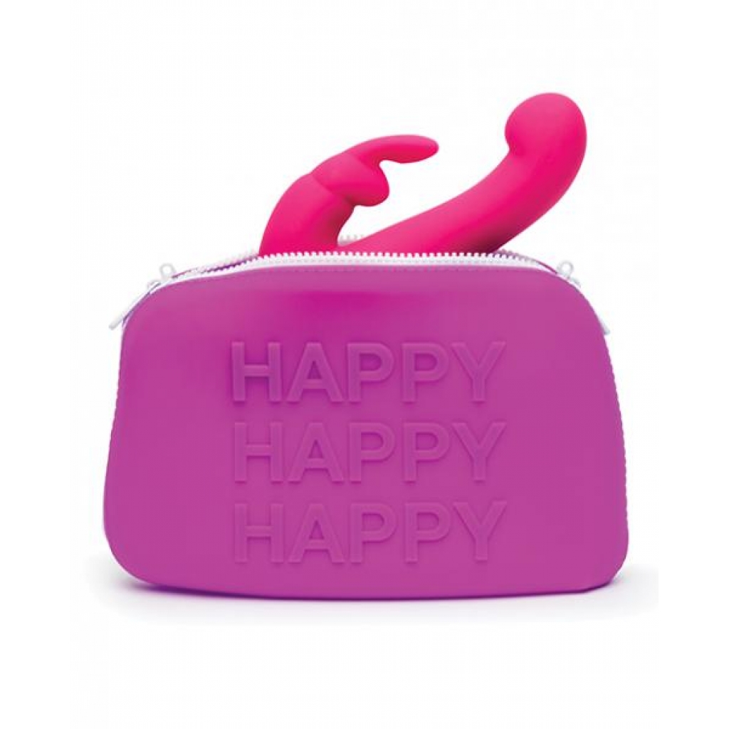 Happy Rabbit Happy Large Silicone Zip Storage Bag - Royal Blue