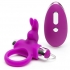 Happy Rabbit Remote Control Vibrating Cock Ring – Purple