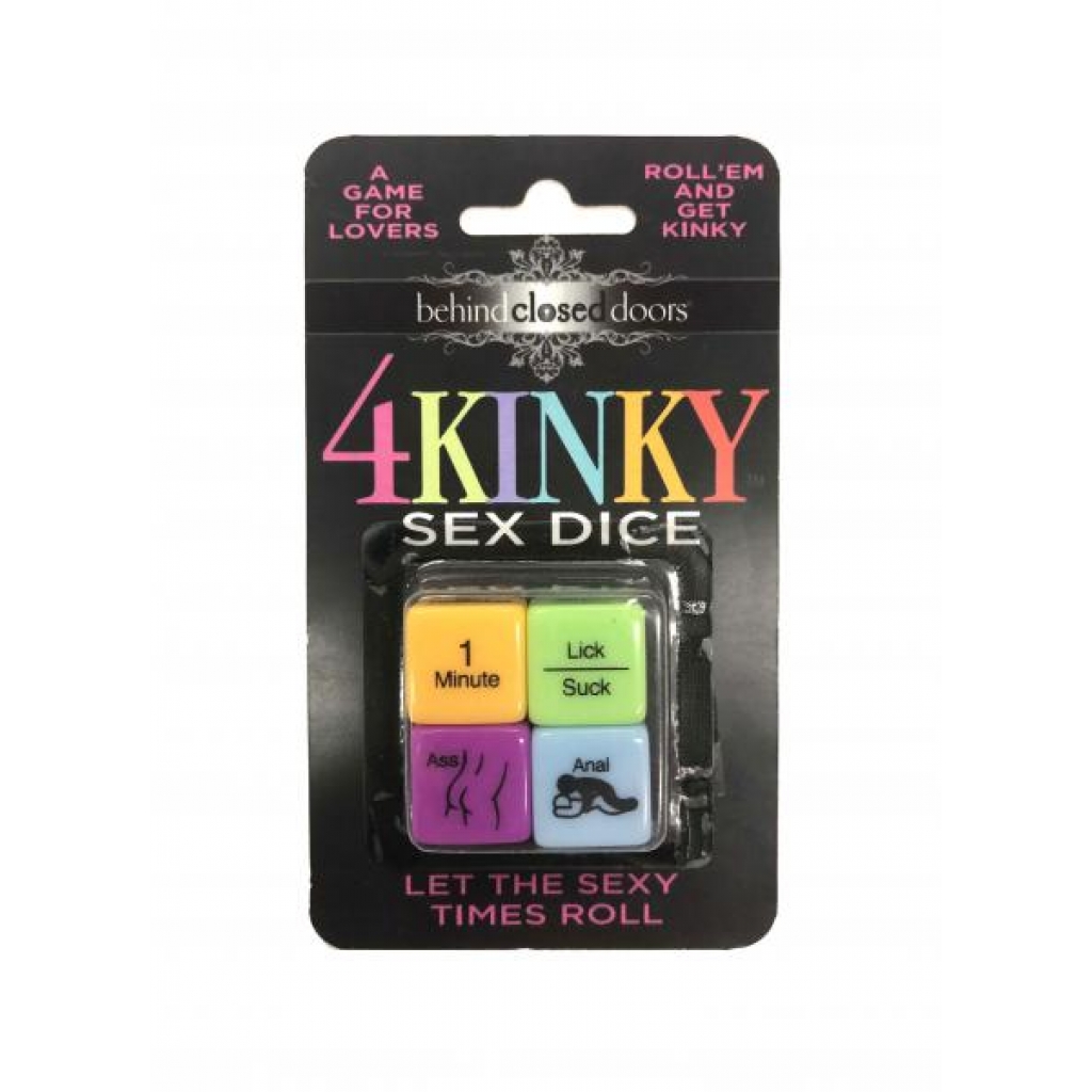 Exciting 4 Kinky Sex Dice for Couples