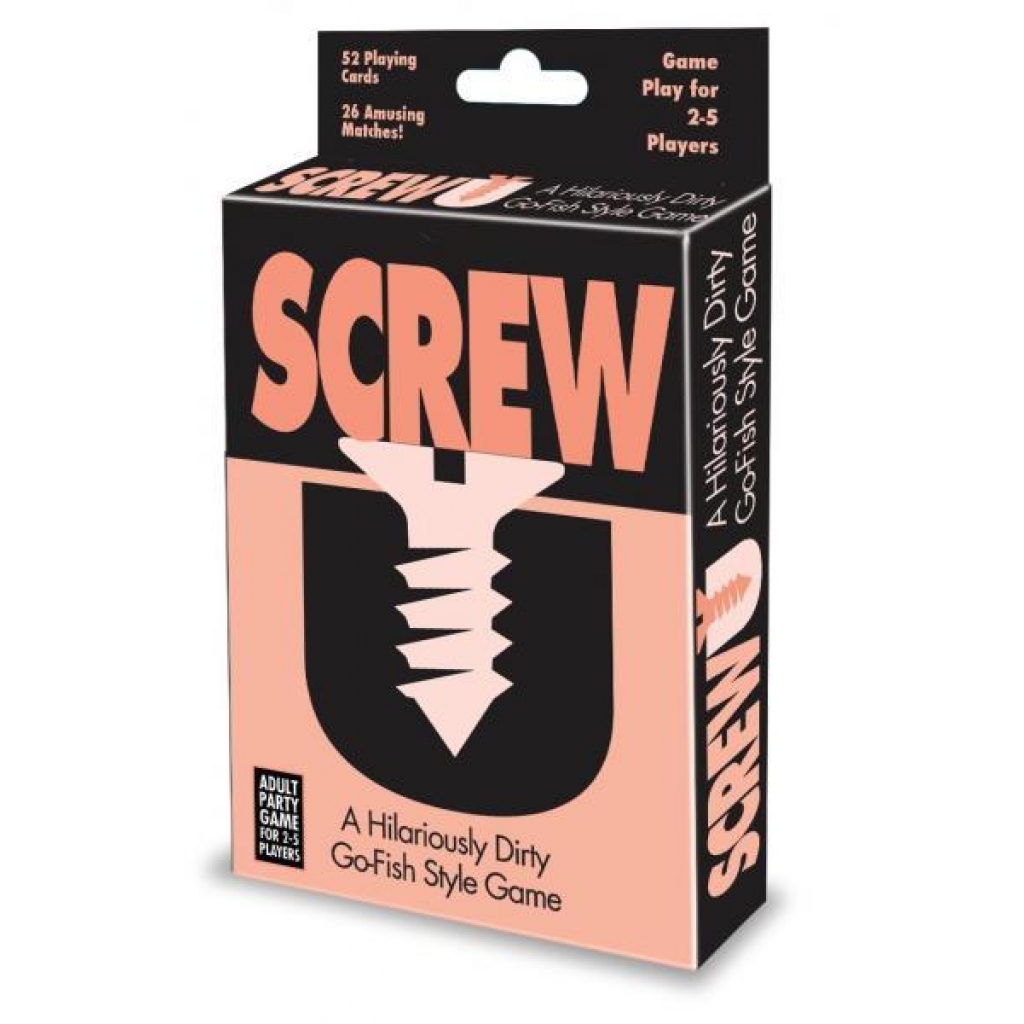 Screw U Go Fish Adult Card Game - Hilarious and Fun for Parties