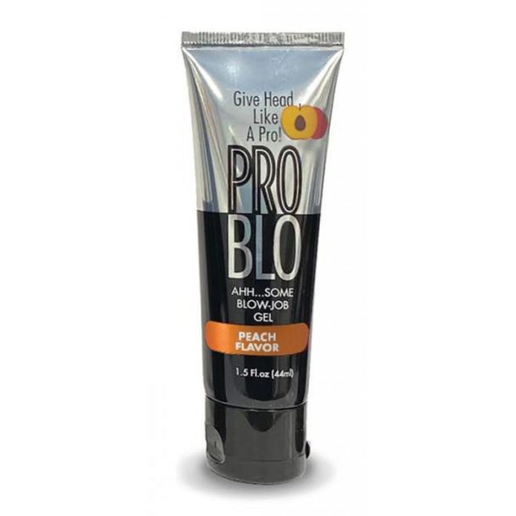 Problo Oral Pleasure Gel - Peach Flavor, 1.5 Fl Oz