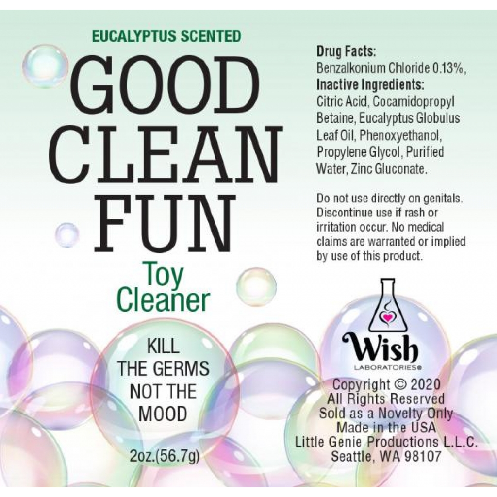 Good Clean Fun Eucalyptus Cleaner - 2 Oz