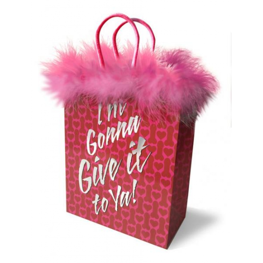 I'm Gonna Give It To Ya! Gift Bag - Pink