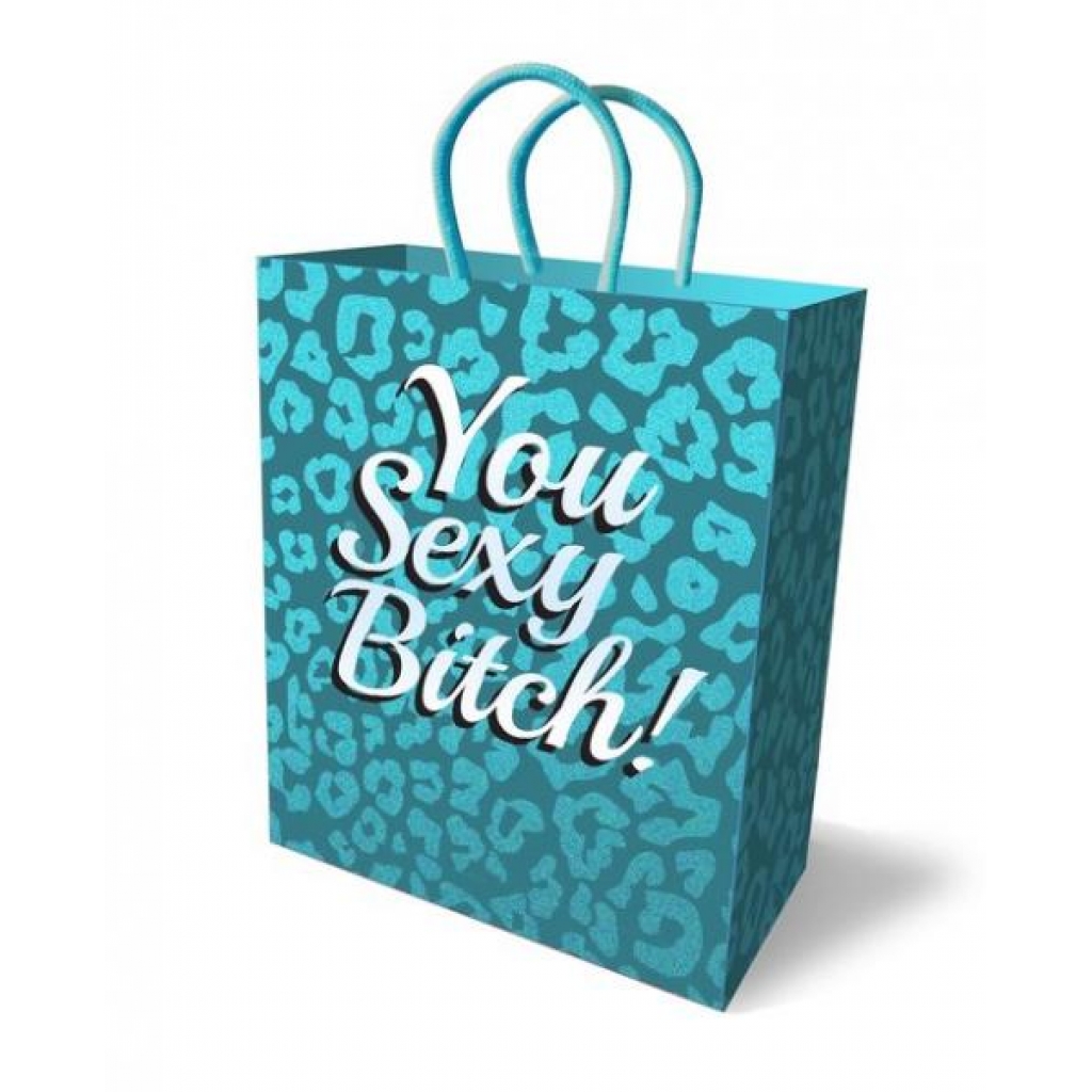 You Sexy Bitch Gift Bag - Teal Blue