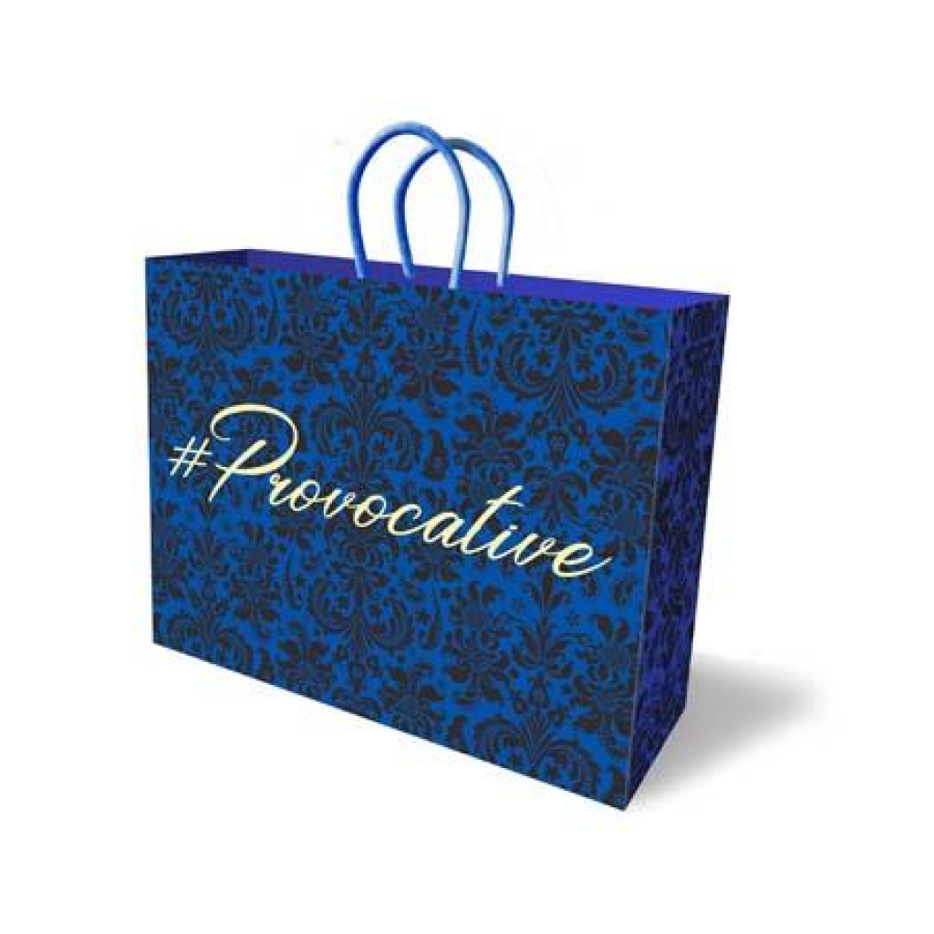 Luxurious #Provocative Big Gift Bag - Blue