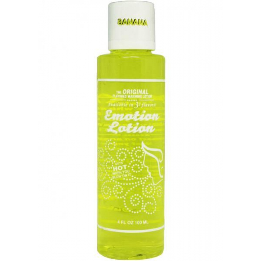 Emotion Lotion Flavored Warming Lubricant – Banana