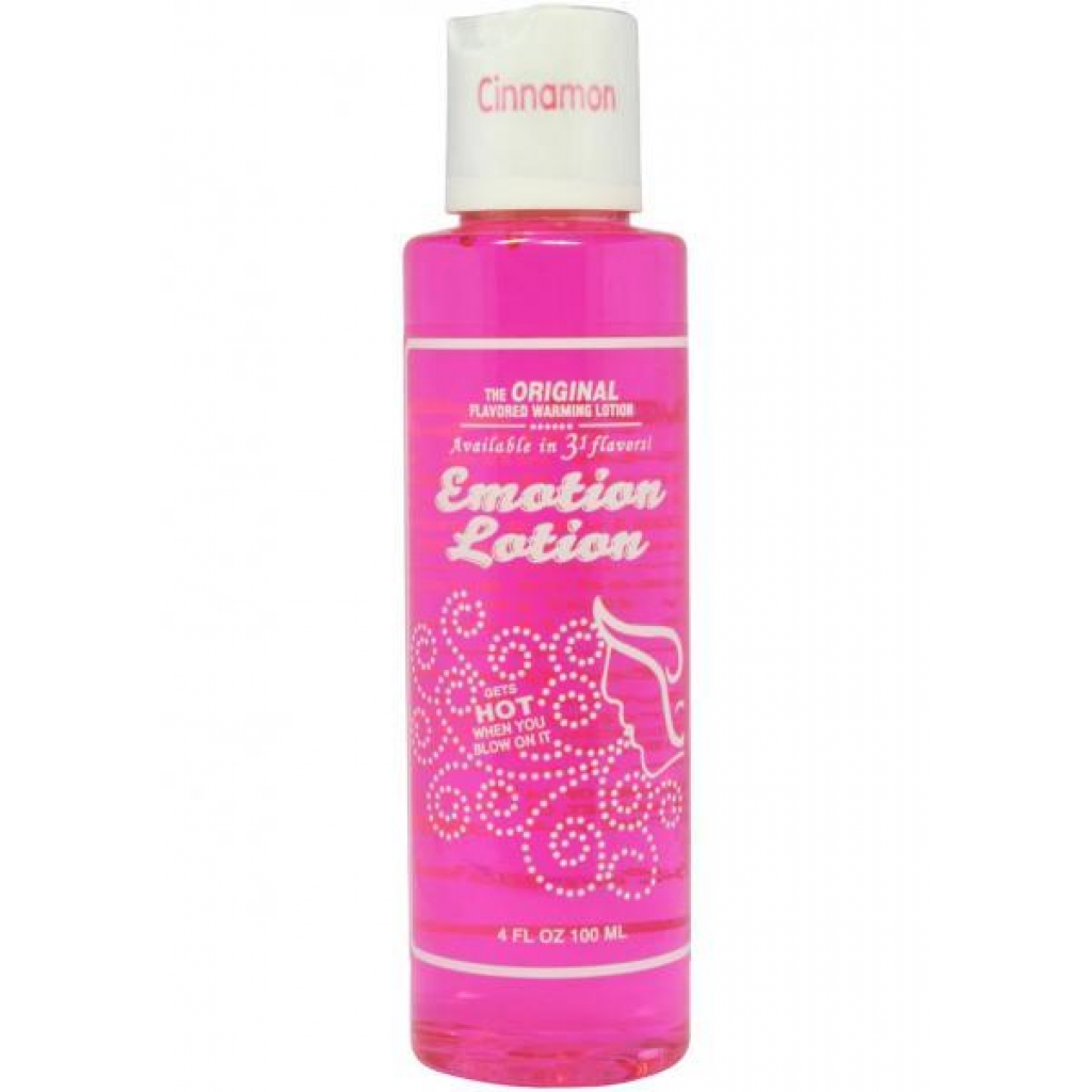 Emotion Lotion - Cinnamon Flavor - 3.38 Fl Oz