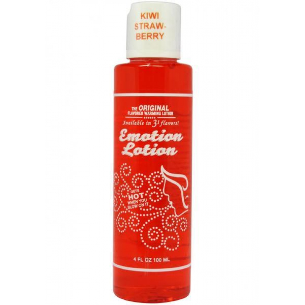 Emotion Lotion Kiwi Strawberry: Warming Water-Based Lubricant