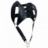 Male Basics Dungeon Croptop Cockring Harness - Black