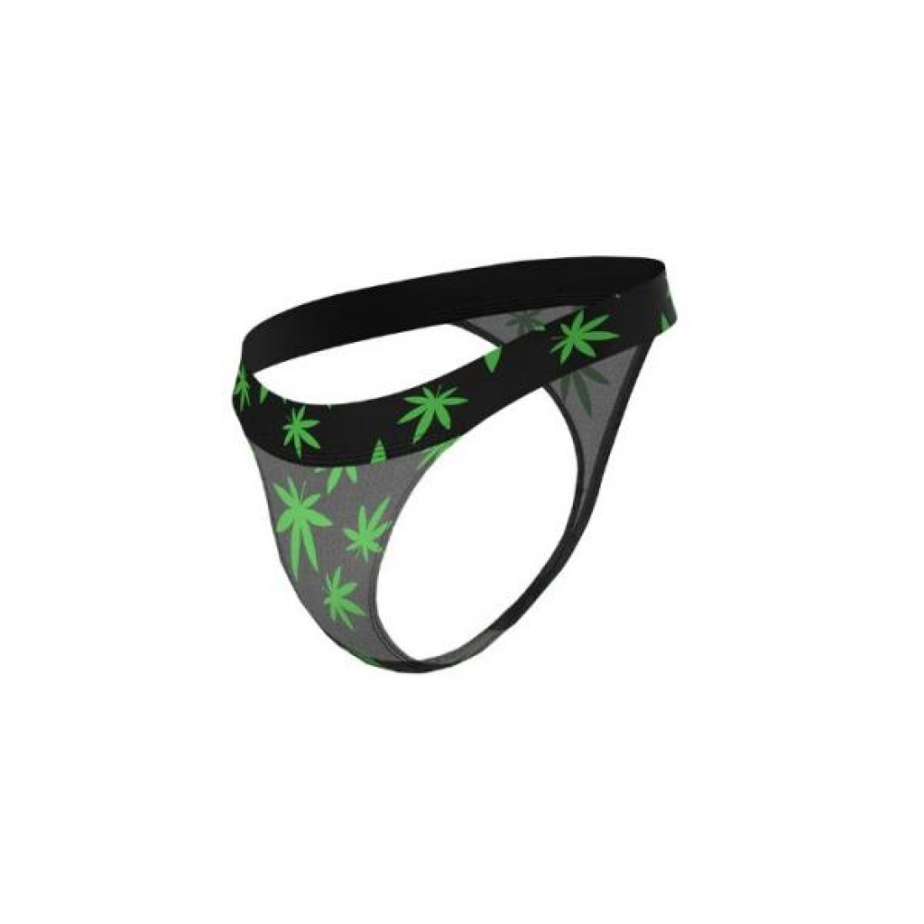 Hazy Dayz Micro Thong Potleaf - L/XL