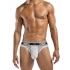 Peep Show Lo Rise Thong - White S/M