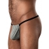 Ribbed & Ready Posing Strap - Comfortable O/S Grey Design