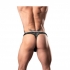 Marble Mesh Mini Thong - Black L/XL