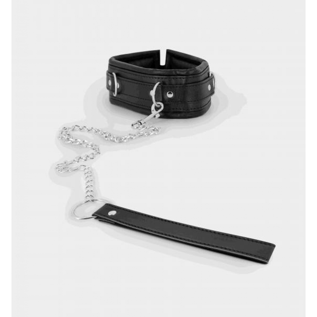 Collar & Leash Set - Black