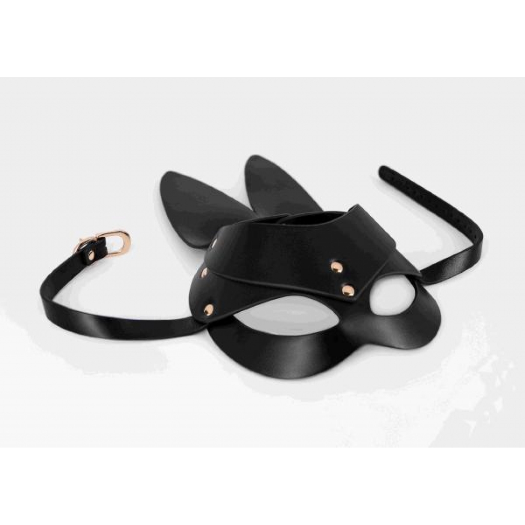 Male Power Bunny Mask Black