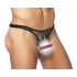 Male Power Stretch Bong Thong - Black S/M