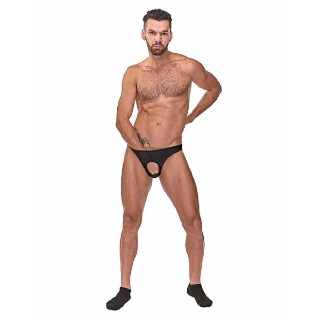 Pouchless Briefs - Black O/S (One Size Fits Most)