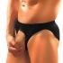 Pouchless Briefs - Black O/S (One Size Fits Most)