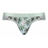 Sheer Prints Thong in Flamingo - L/XL