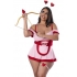 Cupid Cutie Plus Size Costume - Pink 2XL Red