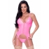 Charming Club Candy Pink Bra, Skirt & Thong Set (L/XL)