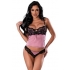 Sensual Desires Cami & Cheeky Panty - Mauve L/XL Pink