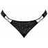 Glitz and Glam Tanga Black S/M