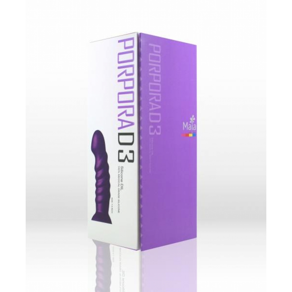 Kendall Silicone Purple Dong - Luxurious Pleasure