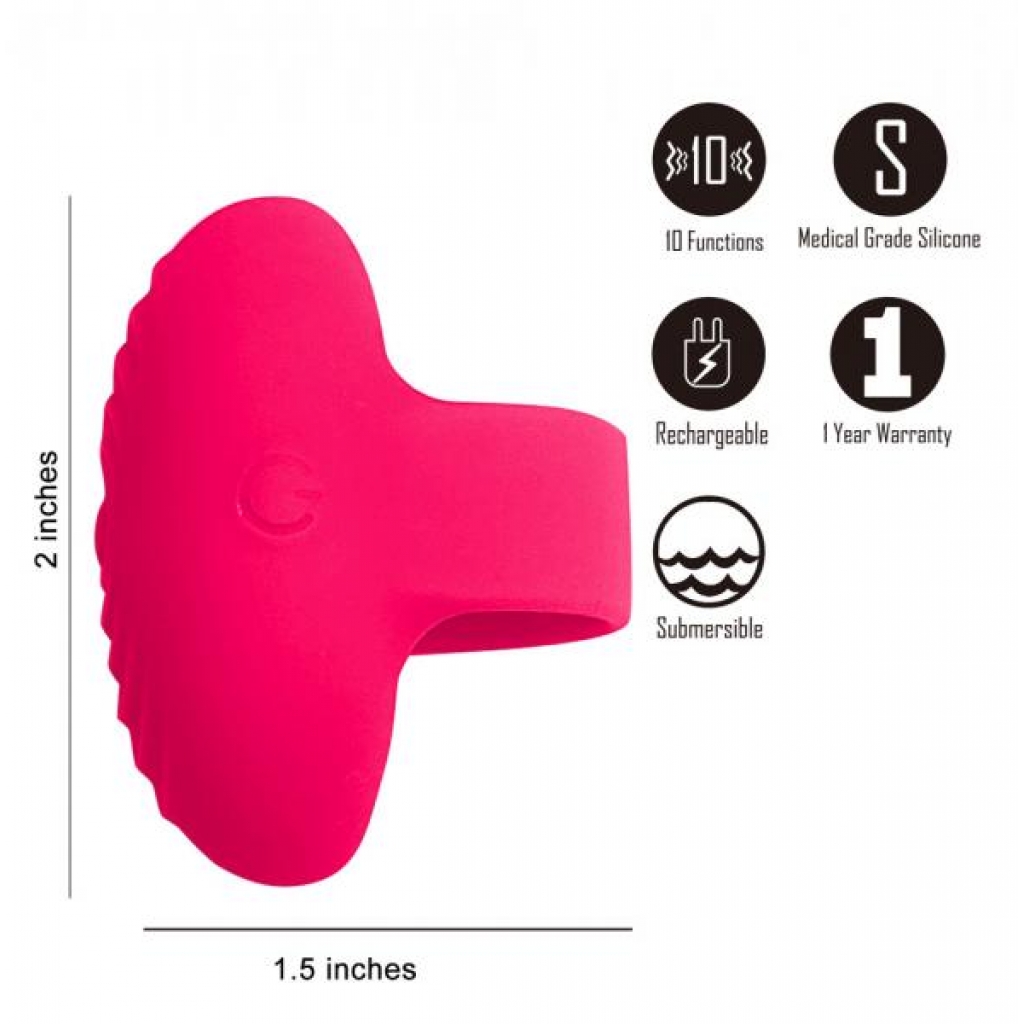 Ruby Rechargeable Vibrating Ring - Ultimate Pleasure Boost