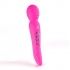 Zoe Rechargeable Dual Vibrating Wand Massager - Hot Pink