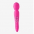 Zoe Rechargeable Dual Vibrating Wand Massager - Hot Pink