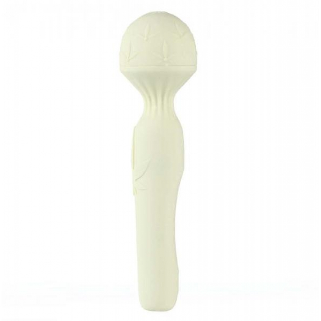 Marlie Cannabis Bendable Wand - Vibrating & Rechargeable, White