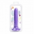 Marin 8-Inch Posable Silicone Dong - Purple