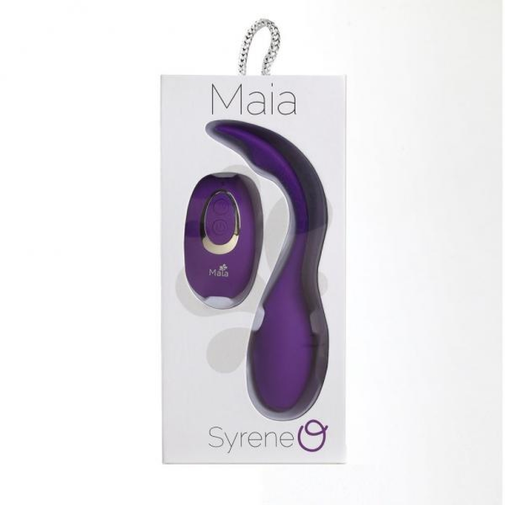 Luxury USB Rechargeable Bullet Vibrator - Syrene Purple