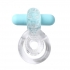 Jayden Vibrating Erection Enhancer Clear Ring - Elevate Your Performance