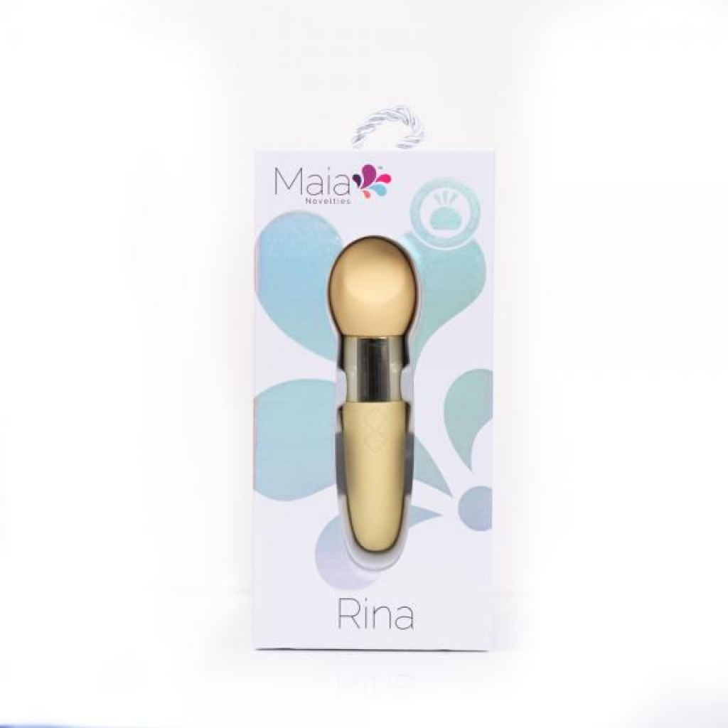 Rina Dual Motor Vibrator Yellow