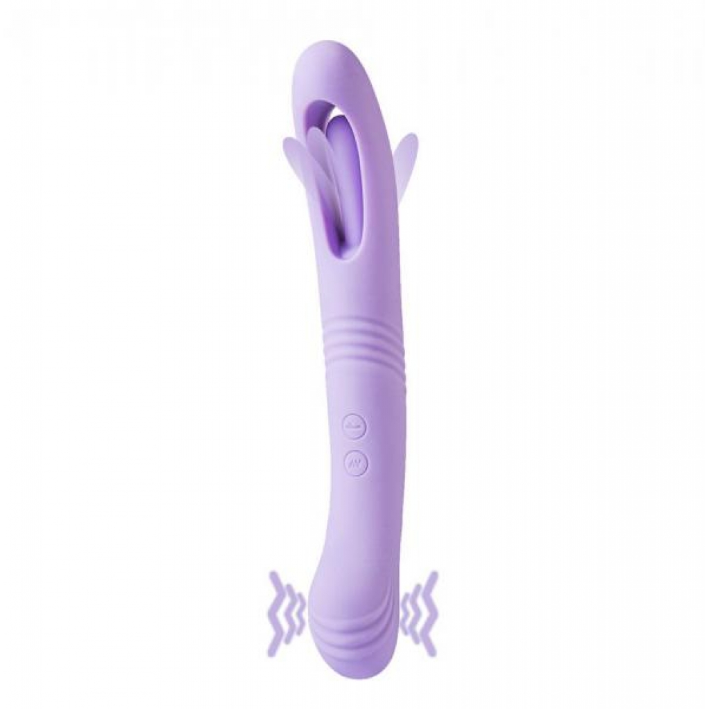 Harper 10 Function Dual Motor Thumping Vibe - Purple