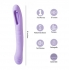 Harper 10 Function Dual Motor Thumping Vibe - Purple