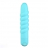 Lola Rechargeable Twisty Bullet Vibrator - Teal Blue